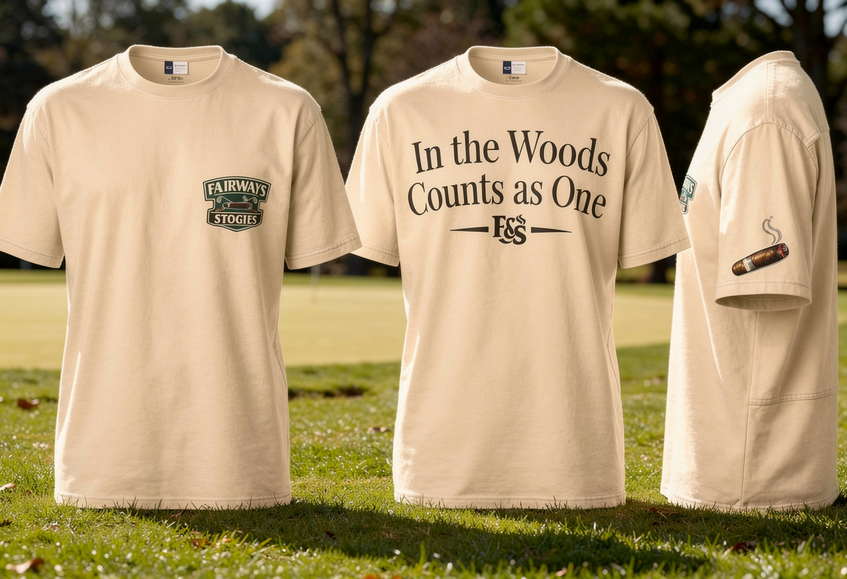"In the Woods Counts as One" tee shirt