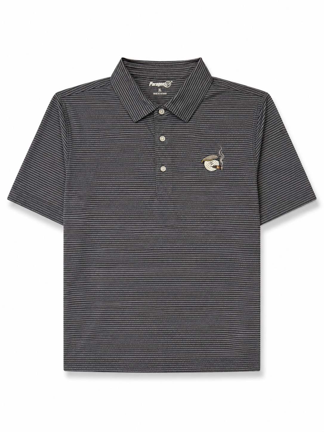 StogieHead Premium Polo - Charcoal.